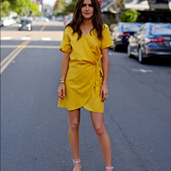 paolaalberdi The Drop Dresses & Skirts - Paolaalberdi The Drop saffron yellow dress